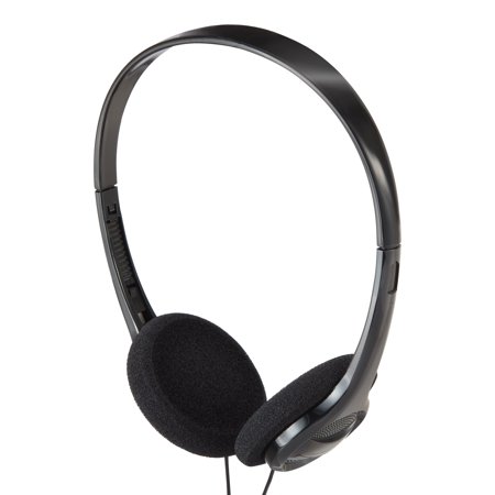 Onn. on-Ear Headphones  Black (New)