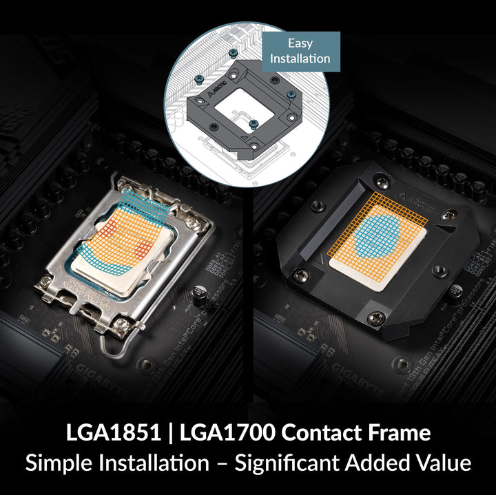 ARCTIC Liquid Freezer III 420 A-RGB - CPU AIO Water Cooler, Water Cooling PC, Intel & AMD, Efficient PWM-Controlled Pump, Fan: 200â€“1900 RPM, LGA1851 and LGA1700 Contact Frame - White