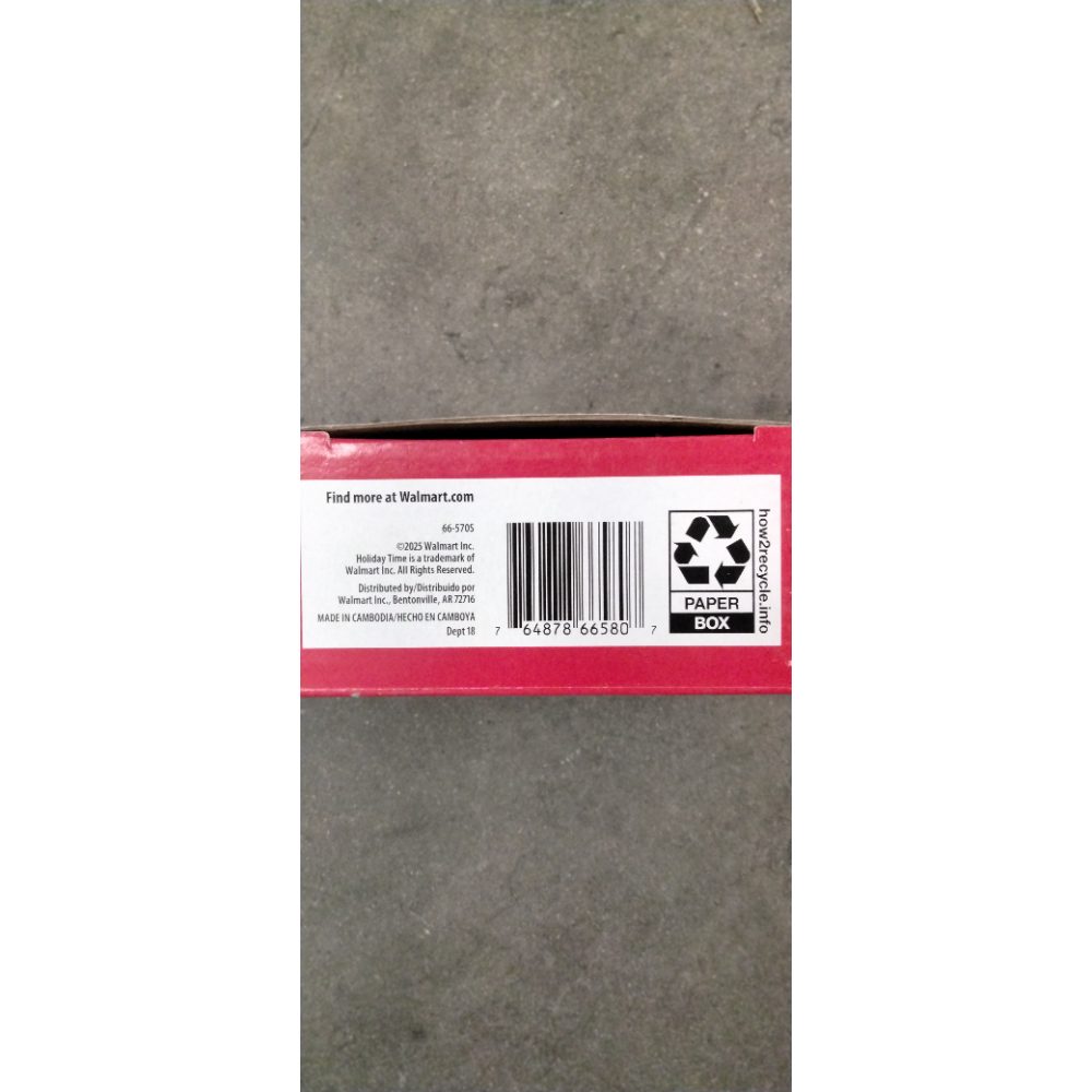 Holiday 100 Multicolor Mini Lights - 19.5 ft Lighted Length Retail $10.00