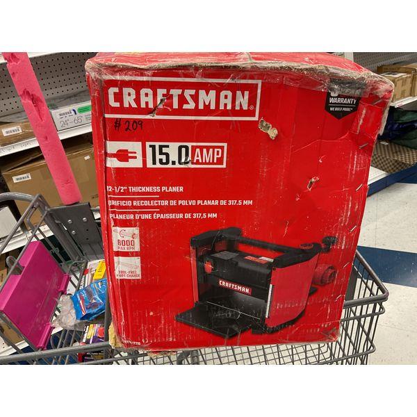 Craftsman 15.0 Amp 12-1/2" Thickness Planer - Power Tool