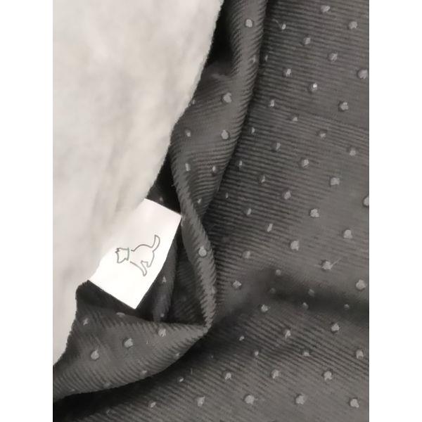 Dog Bed, Plush, Gray Retail $35.00