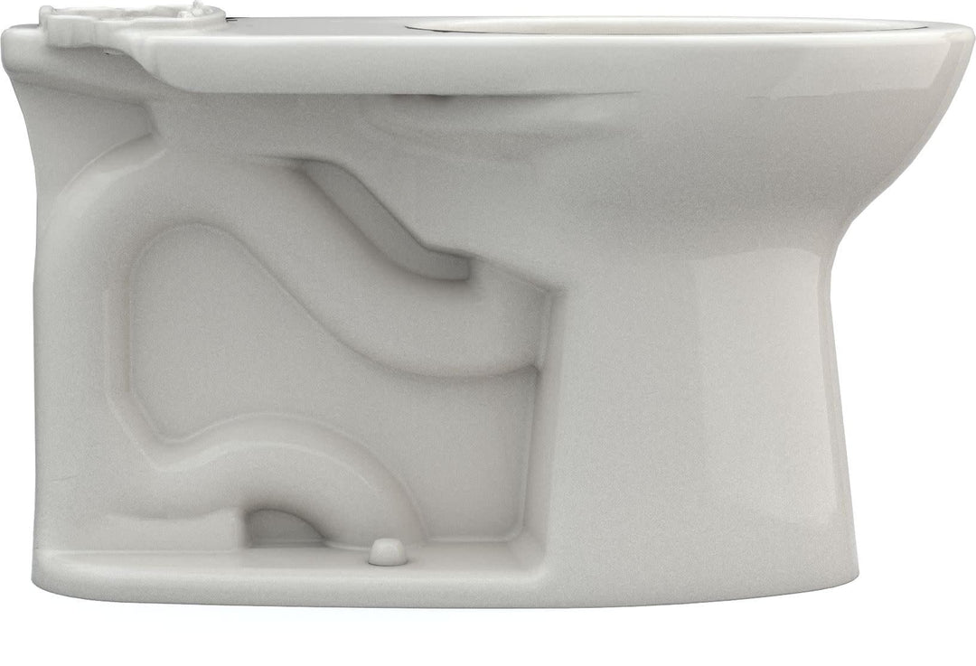 TOTO Drake Elongated Universal Height TORNADO FLUSH Toilet Bowl with CEFIONTECT, Cotton White - C776CEFG#01