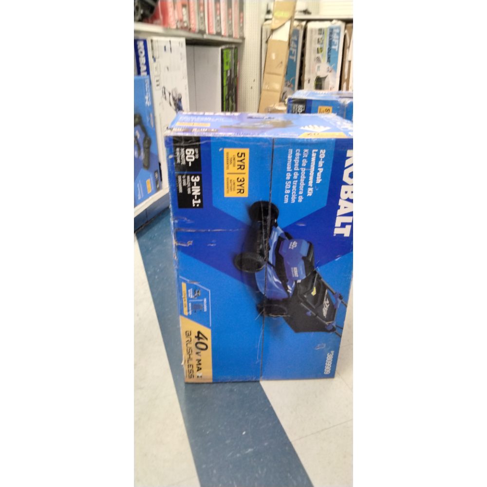 Kobalt | Gen4 20-in 40 V Brushless Cordless Push Lawn Mower - Battery and Charger Included | Rona