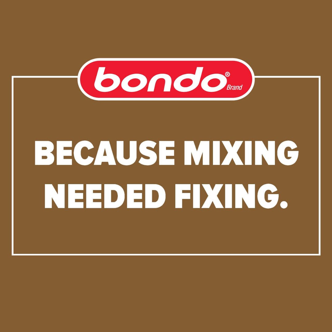bondo Wood Filler Ready Mix Pouches, Contains 2 Wood Filler Pouches 2 oz with 2 Hardners and 1 Spreader, Repairs Chips and Cracks in Wood, Sandable, Paintable, and Stainable (WF-2PK-ES)