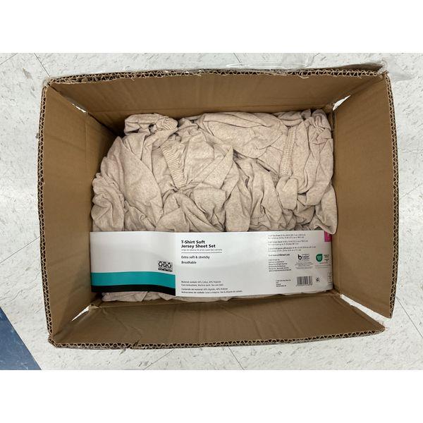T-Shirt Soft Jersey Sheet Set - Extra Soft, Stretchy, Breathable Retail $50.00