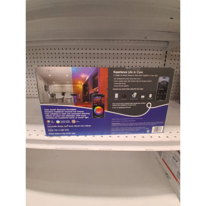 Cync Full Color Smart Recessed Can Retrofit (2 Pack)