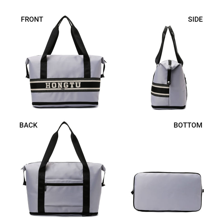 TOOSEA Expandable Large Capacity Travel Duffel Bag for Women Men with Luggage Sleeve, Lightweight Waterproof Weekender Overnight Carry On Bag for Airplanes Under Seat, Gym Tote Duffle Bag Retail $23.00