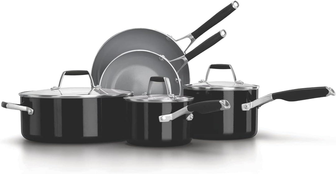 Select by Calphalon™ Oil-Infused Ceramic Nonstick 8-Piece Cookware Set PFOA/PTFE Free Retail $211.00