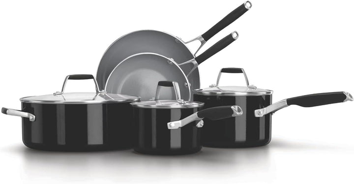 Select by Calphalon™ Oil-Infused Ceramic Nonstick 8-Piece Cookware Set PFOA/PTFE Free Retail $211.00