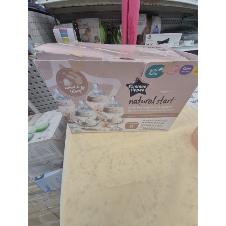 Tommee Tippee Natural Start Baby Bottles - Leak Proof, 0-2m
