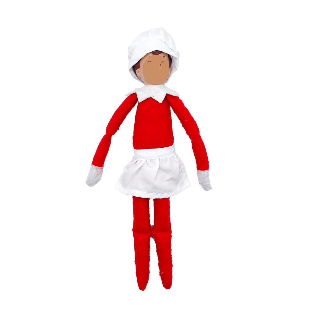 Fayelfland Elf Accessories Clothes,Chef's Suit Couture Outfits for Boy or Girl Elf Doll, Doll is not Included