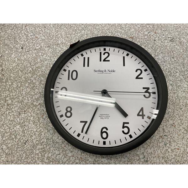 Sterling & Noble Wall Clock - Classic Design, Easy to Read Retail $25.00