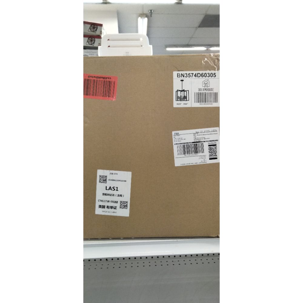 Dolaimi House Lantern Cage Farmhouse Kitchen Island Pendant Light Fixture,Rustic Black Metal Modern Industrial Gold Finish for Dining Room Bedroom Foyer Entry Porch Over Sink (E12 Base, 6 Light)