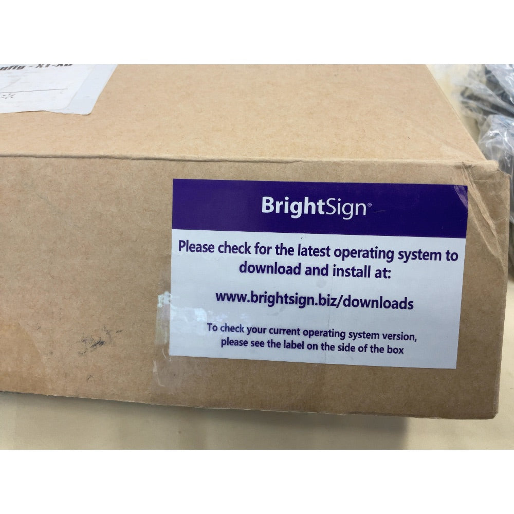 BrightSign XT4 Digital Signage Player - HDMI, USB, Ethernet, Blue