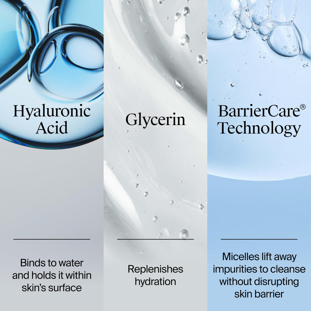 Neutrogena Hydro Boost Face Wash, Fragrance Free, Hydrating Facial Cleanser with Hyaluronic Acid, Daily Foaming Face Wash & Makeup Remover, Hypoallergenic Gel Cleanser, 7.8 fl. oz
