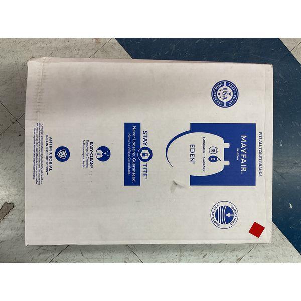Mayfair Eden Toilet Seat - Elongated, Stay-Tite, Antimicrobial