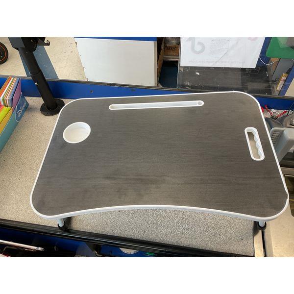 LAPGEAR Home Laptop Lap Desk - Dark Grey Wood Grain Retail $30.00