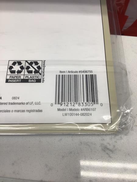 Allen + Roth Faux Tin Tiles - Antique White, Peel & Stick, 10x10 inch Retail $25.00