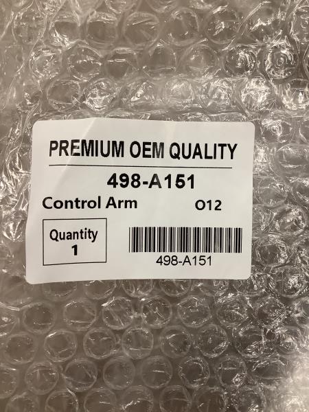 Premium OEM Quality 498-A151 Control Arm Retail $120.00