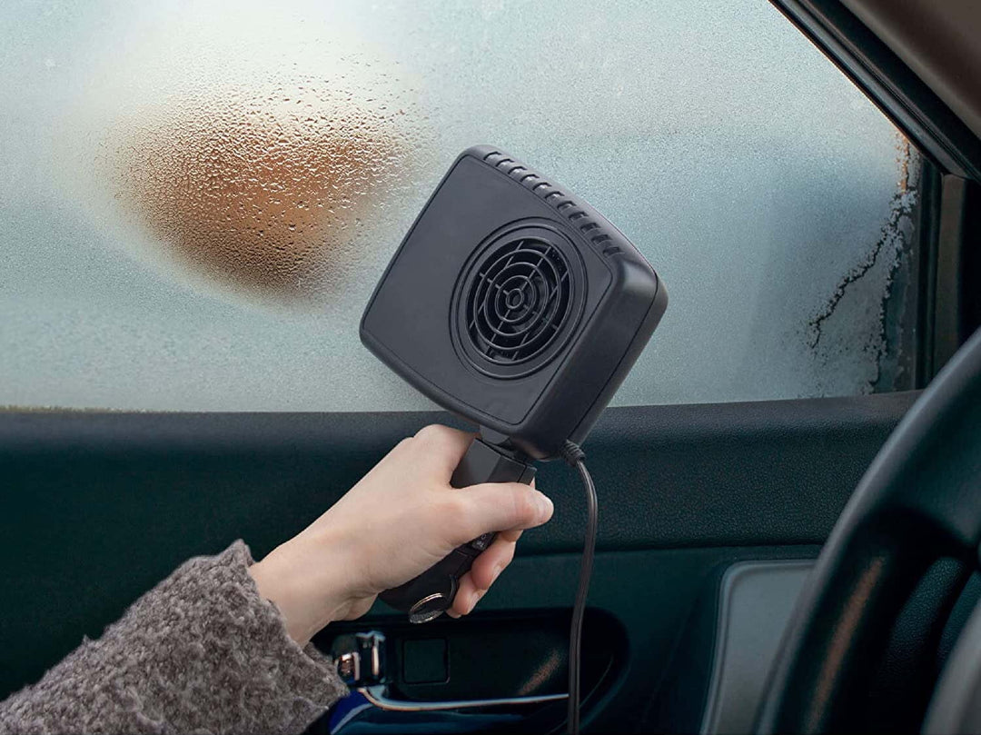 AutoDrive 12-Volt Window Fan and Defogger with Stand. Fits All Cars, Trucks, RV,