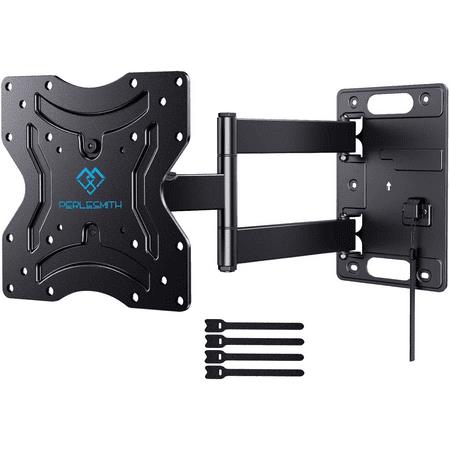 Full Motion Lockable RV TV Wall Mount with Articulating Arm Swivels Tilts for 13-42 Inch TVs up to 77 Lbs  Max 200x200mm