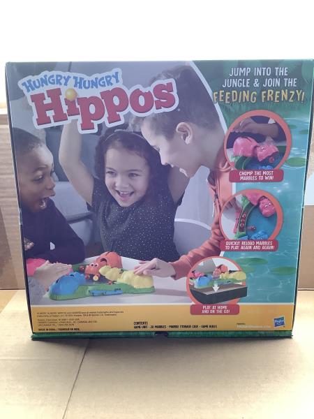 Hasbro Gaming Hungry Hungry Hippos Game for Preschoolers | Instant Marble Relaunch, Easy Set-Up & Storage| Ages 4 and Up | 2 to 4 Players | Kids Games Retail $19.99
