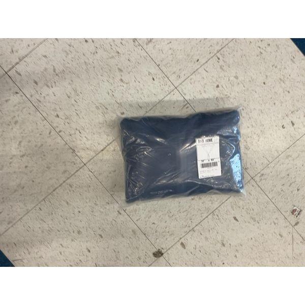 Riviera Home Pillow - 18" x 18", Blue Retail $25.00