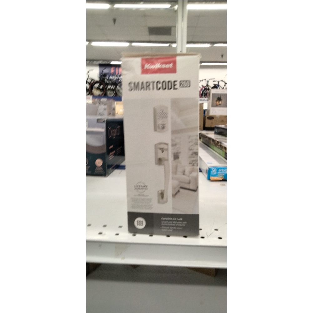 Kwikset 9260TRL-15S Traditional SmartCode Keypad Electronic Deadbolt SmartKey Satin Nickel Finish
