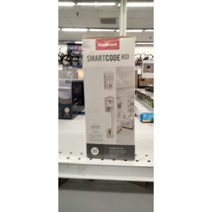 Kwikset 9260TRL-15S Traditional SmartCode Keypad Electronic Deadbolt SmartKey Satin Nickel Finish