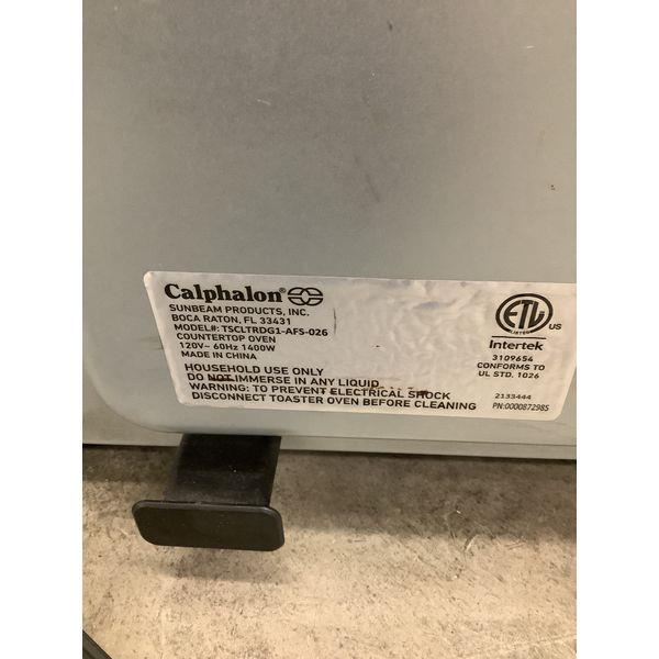 Calphalon Stainless Steel Countertop Oven - Model ELECTRO21-AFS-026 Retail $150.00