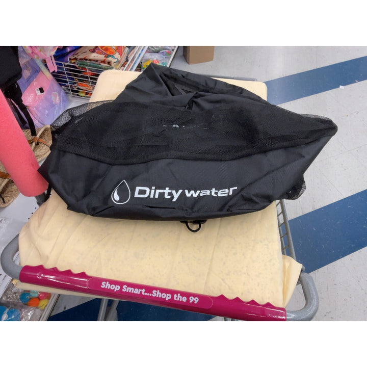 Dirty Water Bag - Black, Mesh Top
