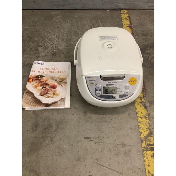 Tiger Rice Cooker/Warmer JBV-G10U with Cookbook Retail $80.00