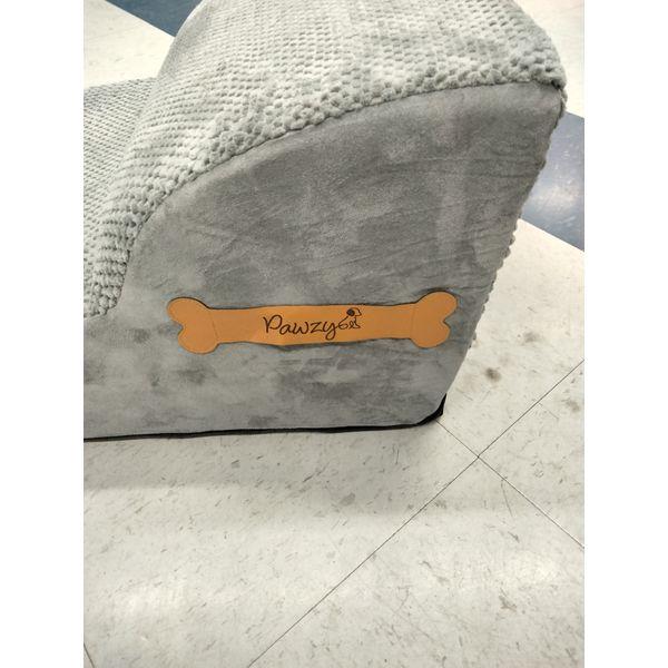 Pawzygee Pet Stairs - Soft Plush, Gray Retail $55.00