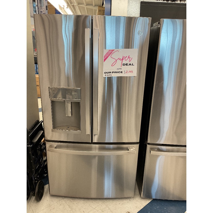 GE French Door Refrigerator - Stainless Steel, Water Dispenser