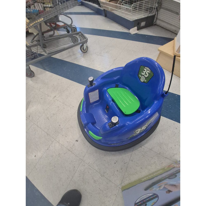 Bumper Car - Ride-On Toy, Electric, 360 Spin, Blue
