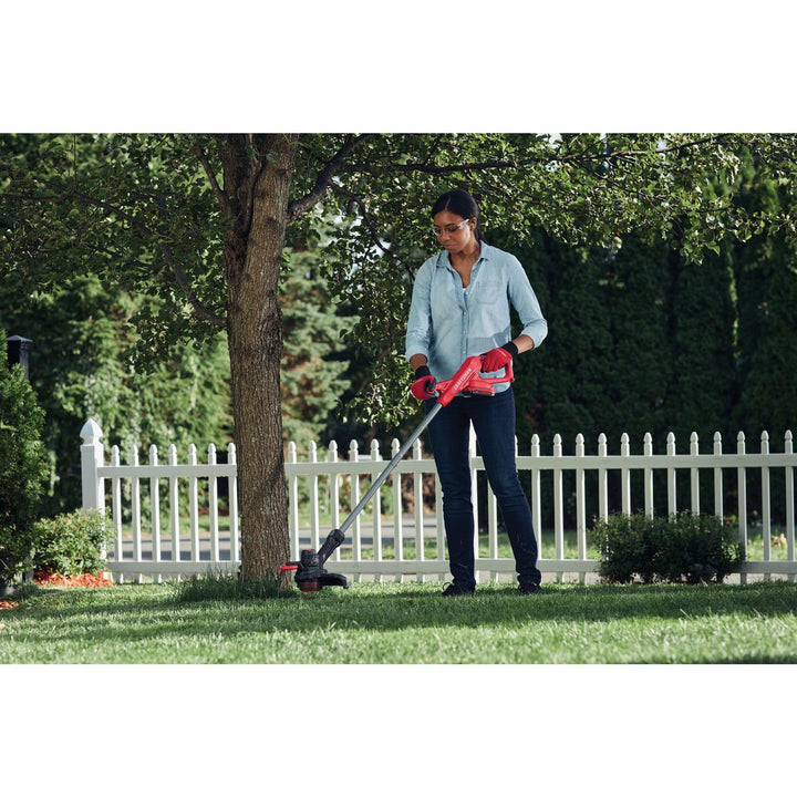 CRAFTSMAN V20 Cordless 10 in. WEEDWACKER String Trimmer and Edger Kit with 2.0 Ah Battery and Charger (CMCST915D1)