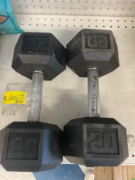 20 lb Barbell weights set of 2 Retail $49.94