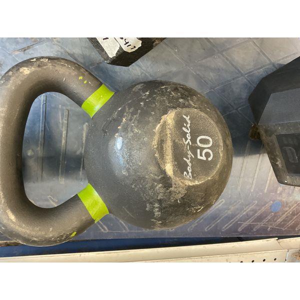 Body-Solid 50 lb Kettlebell - Cast Iron Retail $45.00