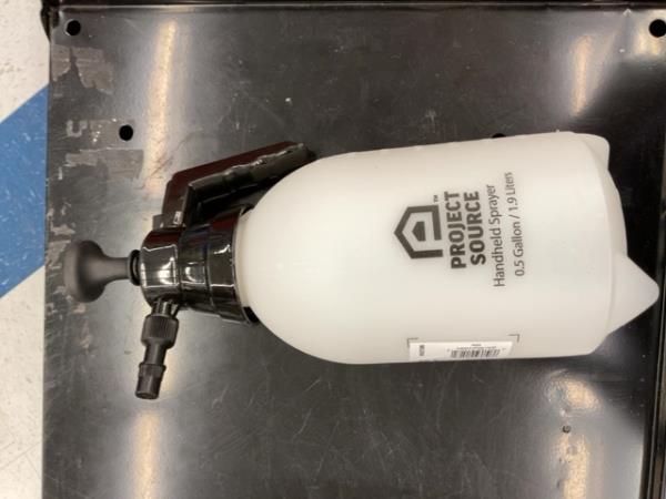 Project Source Handheld Sprayer - 0.5 Gallon Retail $15.00