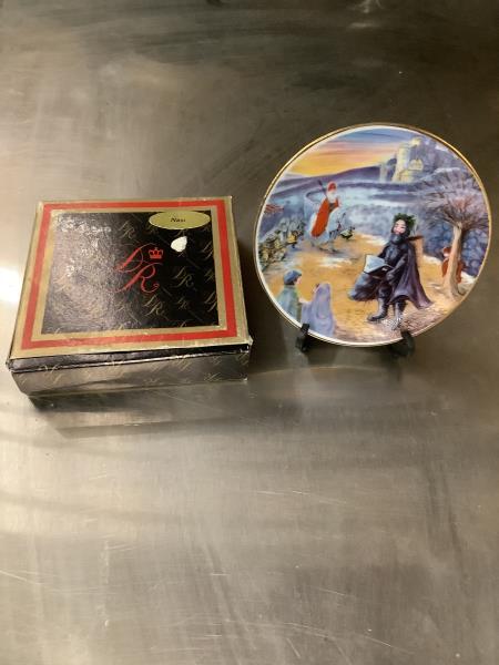 Duncan Royale "Black Peter" Limited Edition Collector Plate Retail $24.99