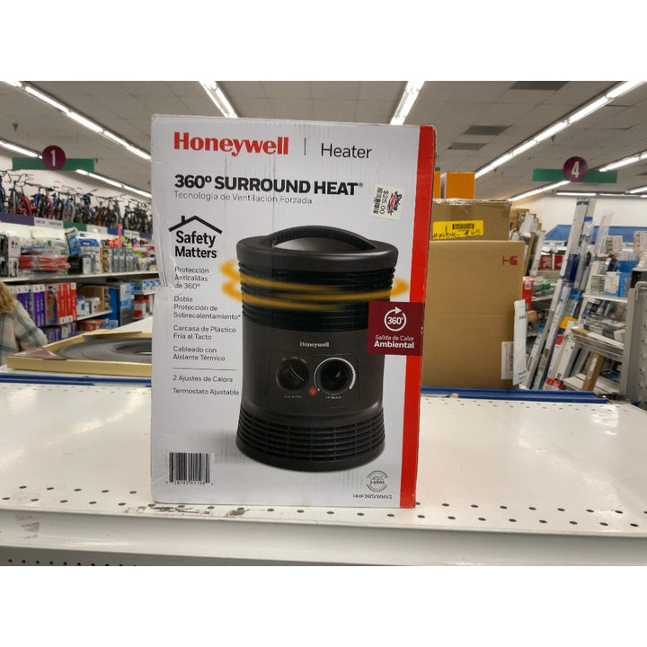 Honeywell 360Ã‚Â° Surround Heat Heater - Fan Forced Technology, 2 Heat Settings, Adjustable Thermostat
