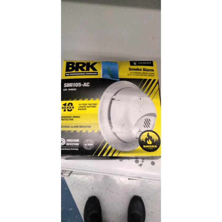 Alarm Smoke Ac/dc10 Smi105-ac Box