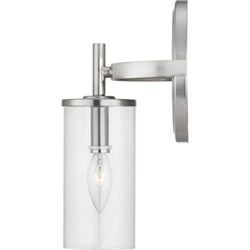 Progress Lighting Strahan 1-Light Gray Transitional Vanity Light