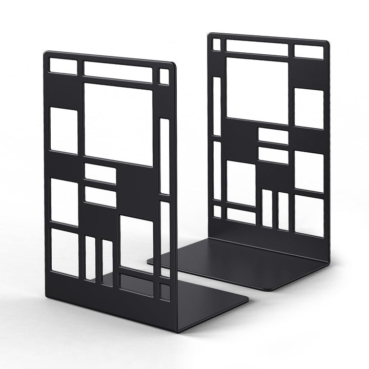 Bookends,Book Ends for Heavy Books,Book Holder,Metal BookEnd