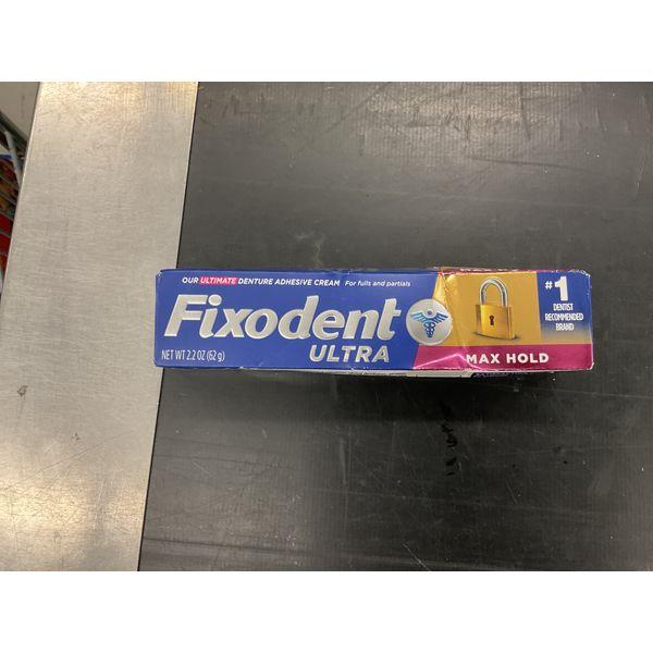 Fixodent Ultra - Denture Adhesive Cream, Max Hold Retail $8.00