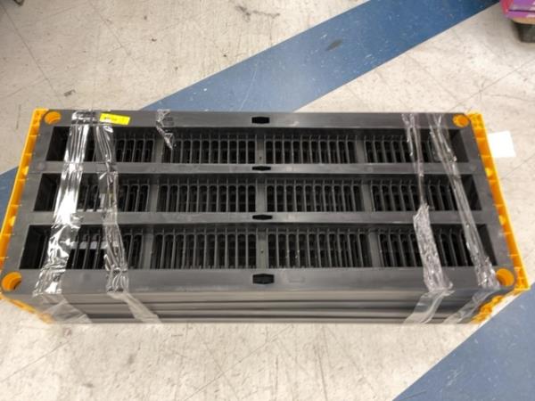 CLEARANCE-Unknown Brand - Interlocking Floor Tiles, Yellow/Black Retail $60.00