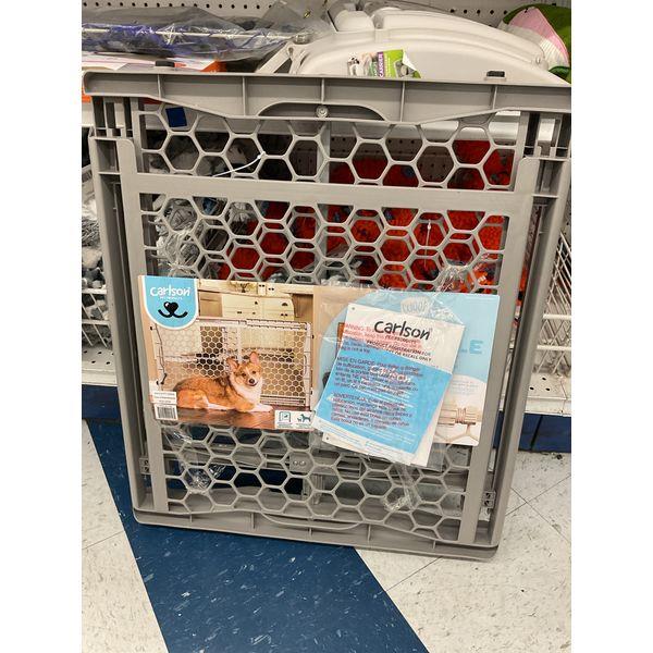 Carlson Pet Gate - Safety Gate, Expandable, Gray Retail $35.00