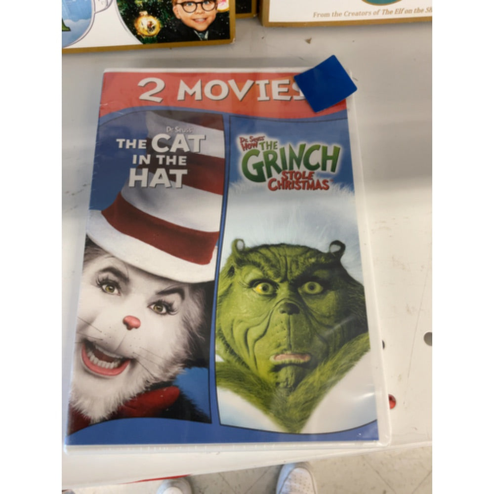 Dr. Seuss  the Cat in the Hat / Dr. Seuss  How the Grinch Stole Christmas 2-Movie Collection (DVD)  Family  Universal