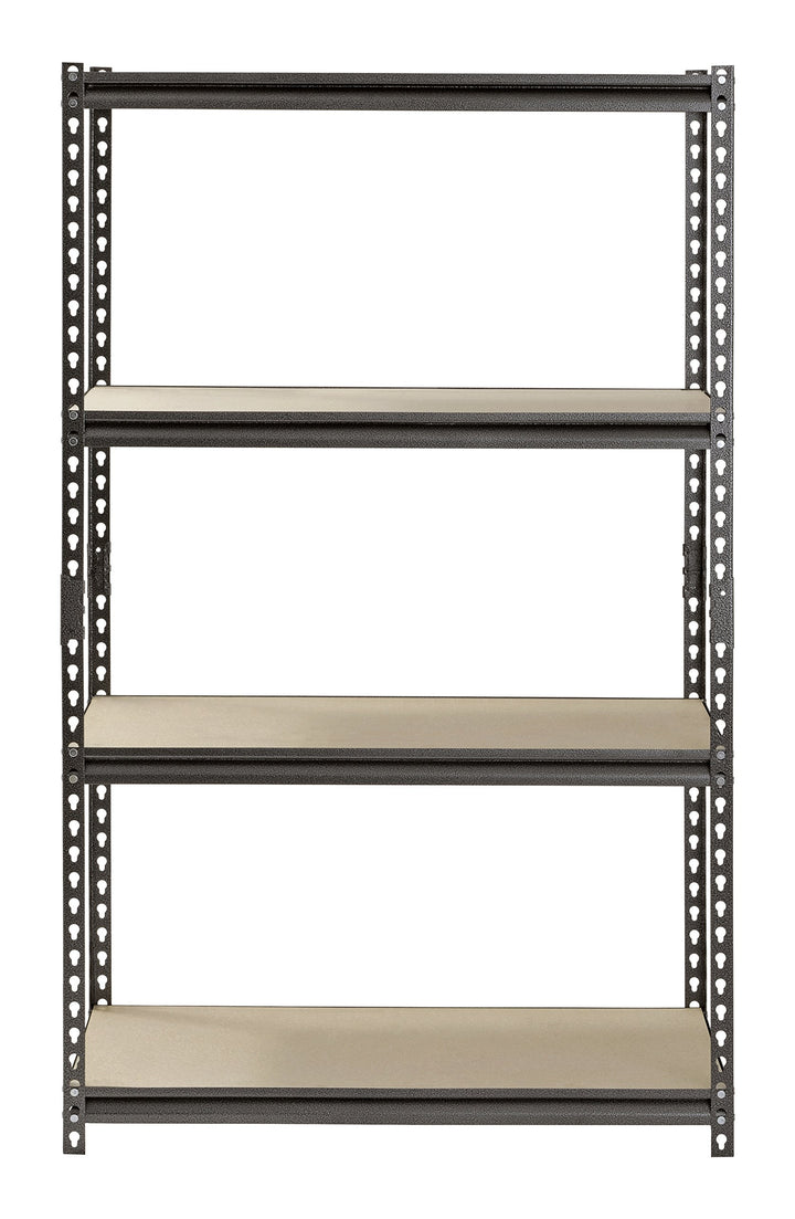 Muscle Rack UR361860PB4P-SV Silver Vein Steel Storage Rack, 4 Adjustable Shelves, 3200 lb. Capacity, 60" Height x 36" Width x 18" Depth