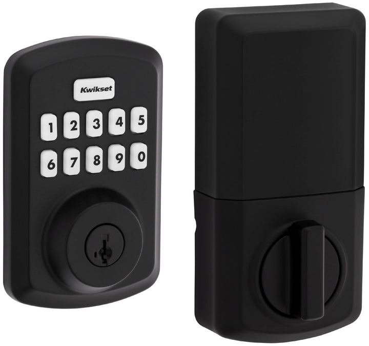 Kwikset 9250TRS-15S Transitional Powerbolt 2 Electronic SmartCode Deadbolt SmartKey with RCAL Latch and RCS Strike Satin Nickel Finish